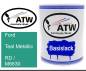 Preview: Ford, Teal Metallic, RD / M6630: 1L Lackdose, von ATW Autoteile West.